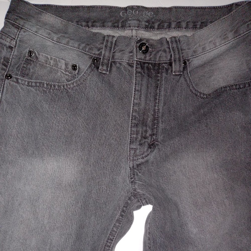 Men's Grey Boot Cut Jeans  32x34